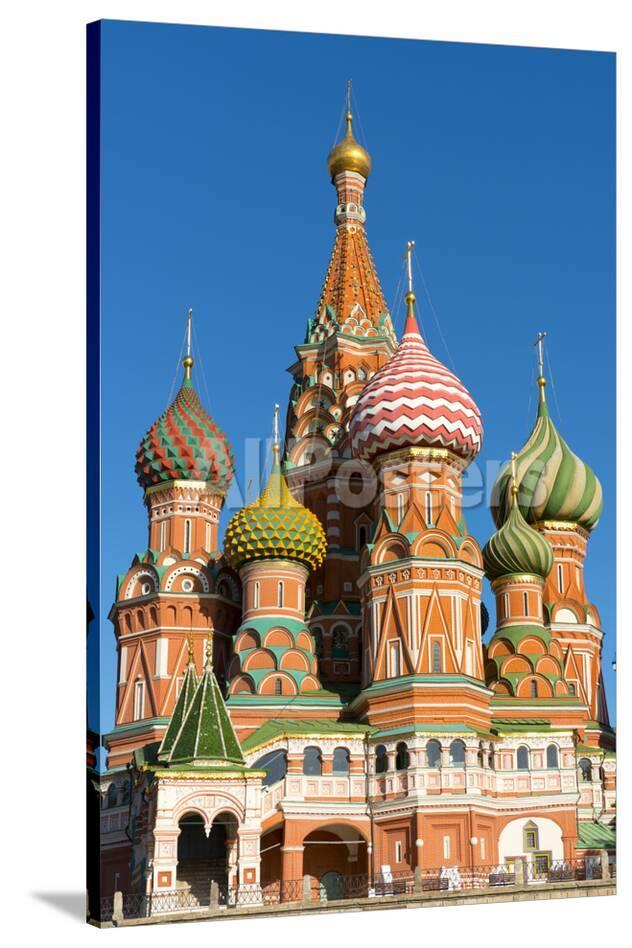 St Basil S Cathedral Unesco World Heritage Site Moscow Russia Europe