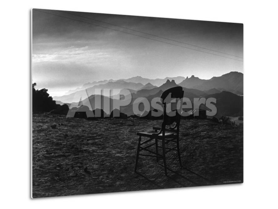 Santa Lucia Mountain Range Between Carmel And San Simeon With Old