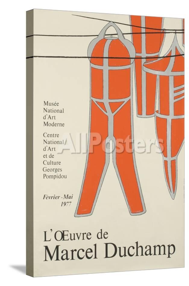Poster For L Oeuvre De Marcel Duchamp At The Musee National D Art Moderne Poster For L Oeuvre De Marcel Duchamp At The Musee National D Art Moderne
