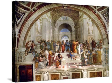 Raphael School of Athens Giclee Canvas Print