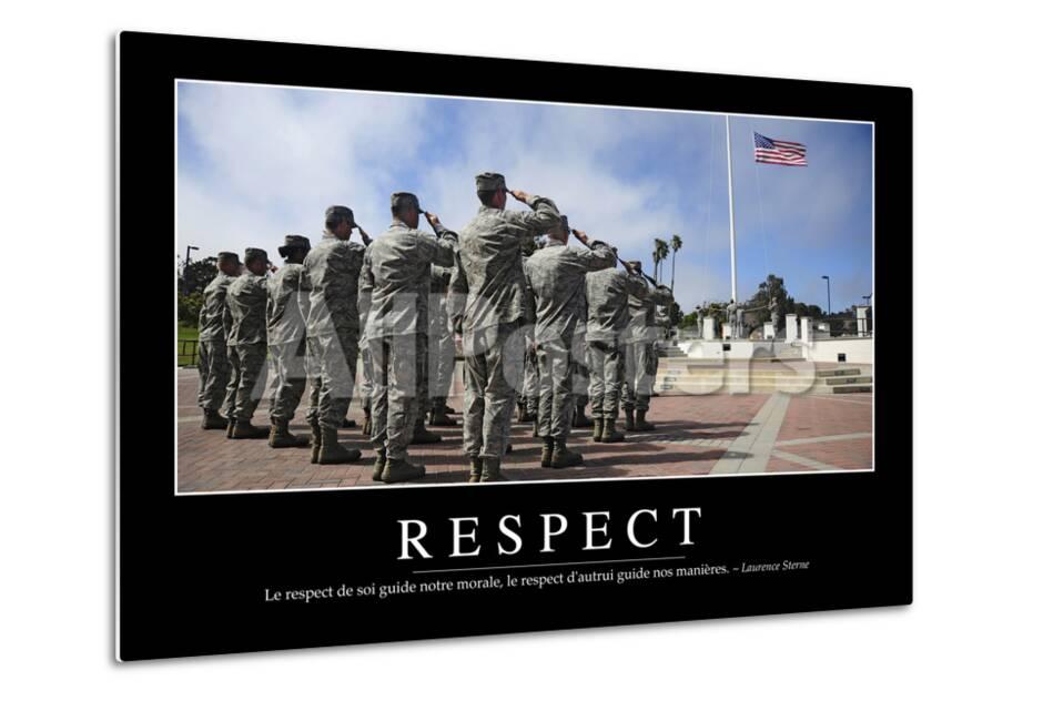 Respect Citation Et Affiche D Inspiration Et Motivation Photographic Print Allposters Com