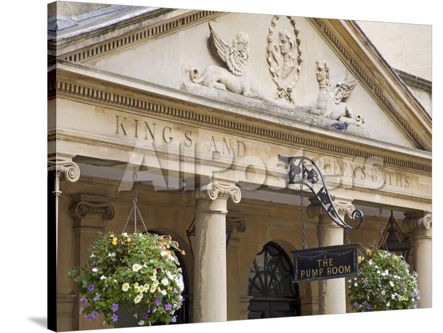Roman Baths And Pump Room Bath Somerset England United Kingdom Europe