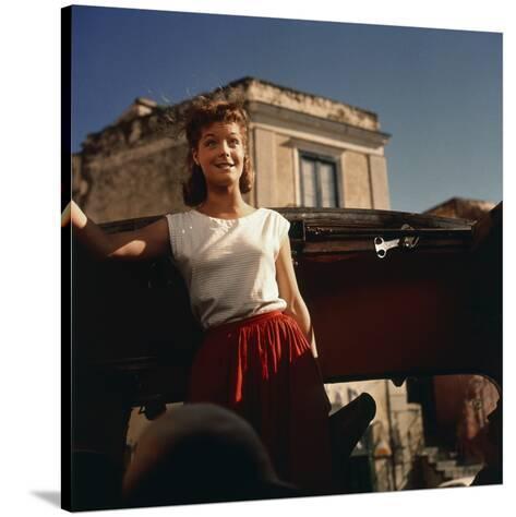 Scampolo Romy Schneider vintage movie poster