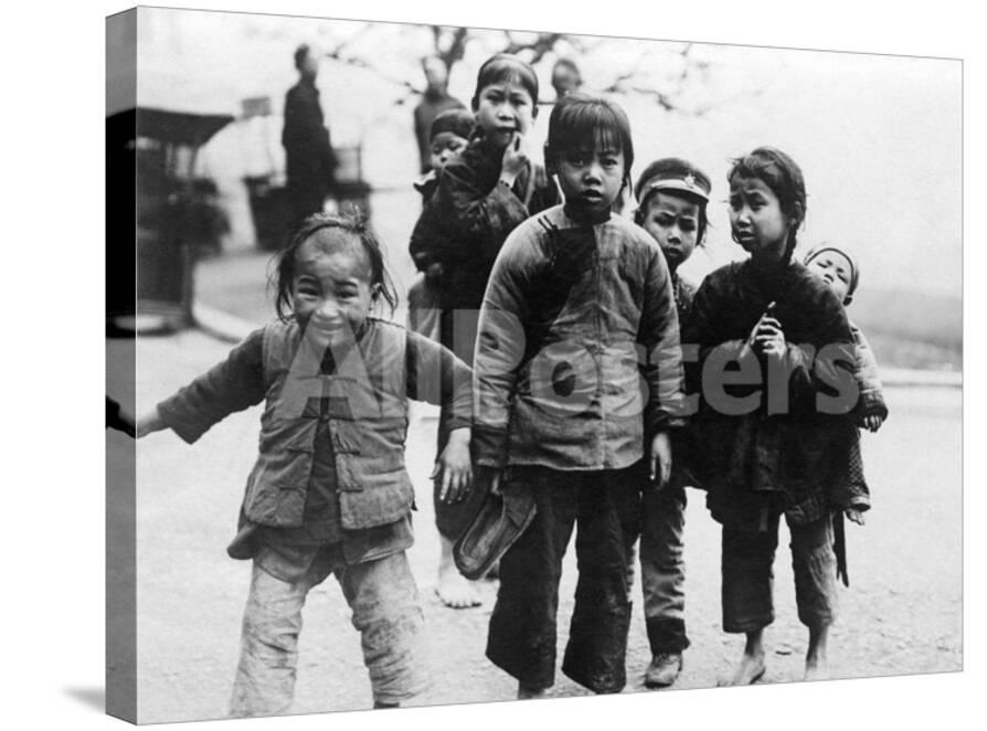 Kinder In China 1921 Photographic Print Scherl Allposters Com