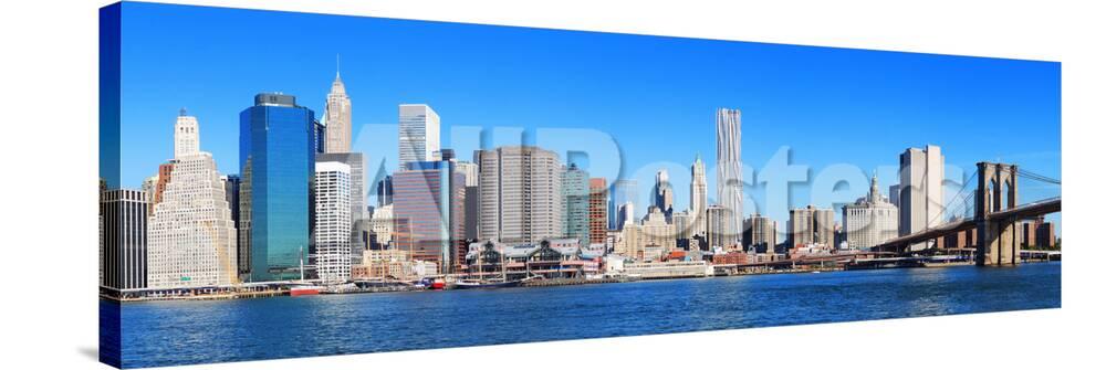 New York City Manhattan Skyline Panorama With Brooklyn Bridge And Skyscrapers Over Hudson River In Photographic Print Songquan Deng Allposters Com New York City Manhattan Skyline Panorama With Brooklyn Bridge And Skyscrapers Over Hudson River In Photographic Print Songquan Deng Allposters Com