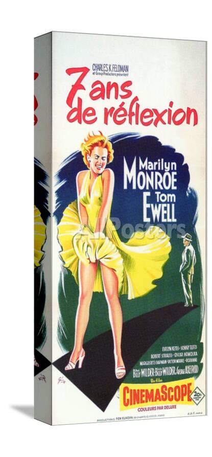 The Seven Year Itch French Movie Poster 1955 Photo Allposters Com