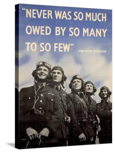 Never Was So Much Owed By So Many To So Few Quote T-Shirt WW2