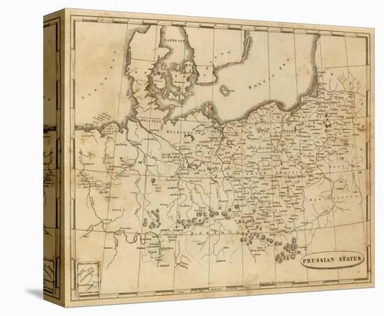 Prussian States, c.1812-Aaron Arrowsmith-Stretched Canvas