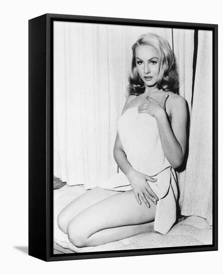 Julie Newmar-null-Framed Stretched Canvas