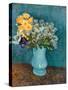 Vase of Lilacs, Daisies and Anemones, c.1887-Vincent van Gogh-Stretched Canvas