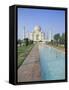 The Taj Mahal, Unesco World Heritage Site, Agra, Uttar Pradesh State, India-Gavin Hellier-Framed Stretched Canvas