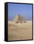 Pyramids at Giza, Unesco World Heritage Site, Near Cairo, Egypt, North Africa, Africa-Jack Jackson-Framed Stretched Canvas