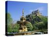 Edinburgh Castle, Edinburgh, Lothian, Scotland, UK, Europe-Roy Rainford-Stretched Canvas