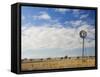 Windmill on Pasture, Manilla, New South Wales, Australia, Pacific-Jochen Schlenker-Framed Stretched Canvas