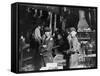 Young Boys Working at Midnight in Indiana Glassworks.-null-Framed Stretched Canvas