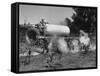 Whitwood Farm, Using of Anhydrous Ammonia Fertilizer-null-Framed Stretched Canvas