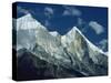 Bhagirathi Parbat, Himalayas, India-Nigel Callow-Stretched Canvas