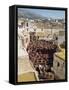 Tanneries, Fez, Morocco, North Africa, Africa-Harding Robert-Framed Stretched Canvas