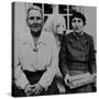 Lesbian Authors Gertrude Stein and Alice B. Toklas with their Poodle Basket II-Carl Mydans-Stretched Canvas