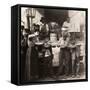 Spaghetti Vendor, C1908-null-Framed Stretched Canvas