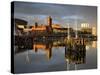 Cardiff Bay, Wales, United Kingdom, Europe-Richard Cummins-Stretched Canvas