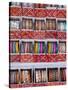 Colourful Braclets for Sale in a Shop in Jaipur, Rajasthan, India-Gavin Hellier-Stretched Canvas