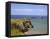 Rhossili Bay, Gower Peninsula, Wales, United Kingdom, Europe-Billy Stock-Framed Stretched Canvas