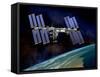 International Space Station, Artwork-David Ducros-Framed Stretched Canvas