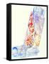 Artwork of Asthmatic Respiratory System on Inhaler-John Bavosi-Framed Stretched Canvas