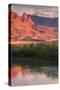 Afternoon at Fisher Towers, Moab-Vincent James-Stretched Canvas