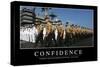 Confidence: Inspirational Quote and Motivational Poster-null-Stretched Canvas