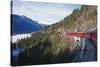 Landwasser Viaduct, Bernina Express Railway Line, UNESCO World Heritage Site-Christian Kober-Stretched Canvas