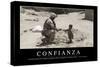 Confianza. Cita Inspiradora Y Póster Motivacional-null-Stretched Canvas