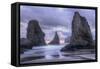 Ethereal Bandon Seascape, Oregon Coast-Vincent James-Framed Stretched Canvas