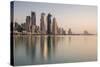 New Skyline of the West Bay Central Financial District of Doha, Qatar, Middle East-Gavin-Stretched Canvas