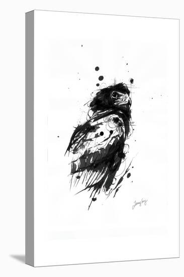 Inked Eagle-James Grey-Stretched Canvas