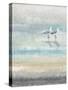 Sea Glass Shore 2-Norman Wyatt Jr^-Stretched Canvas