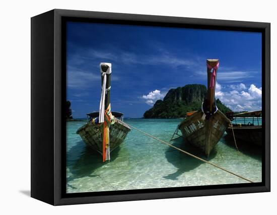 Thab Island, Krabi, Andaman Sea, Phuket-Angelo Cavalli-Framed Stretched Canvas