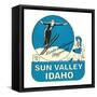 Sun Valley, Idaho, Winter and Summer Playground-null-Framed Stretched Canvas