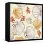 Seaside Pattern 1-Robbin Rawlings-Framed Stretched Canvas