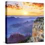 Grand Canyon-vent du sud-Stretched Canvas
