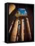 Great Hypostyle Hall at Karnak Temple, Egypt-Clive Nolan-Framed Stretched Canvas