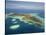 Coral Reef and Malolo Lailai Island, Mamanuca Islands, Fiji-David Wall-Stretched Canvas
