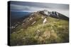 The Ridge Line Of The Wellsville Mountains Leading To The Wellsville Cone And Box Elder Peak, Utah-Louis Arevalo-Stretched Canvas