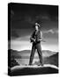 Convoi by Femmes WESTWARD THE WOMEN by William A Wellman with Robert Taylor, 1951 (b/w photo)-null-Stretched Canvas