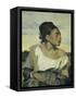 Jeune Orpheline au Cimetiere-Eugene Delacroix-Framed Stretched Canvas
