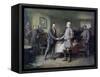 Let Us Have Peace: Grant and Lee-Jean Leon Gerome Ferris-Framed Stretched Canvas