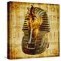 Egyptian Papyrus With Pharaoh-Maugli-l-Stretched Canvas