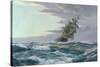 Glory of the Seas-Montague Dawson-Stretched Canvas