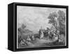 The Pleasures of the Countryside-Nicolas Lancret-Framed Stretched Canvas